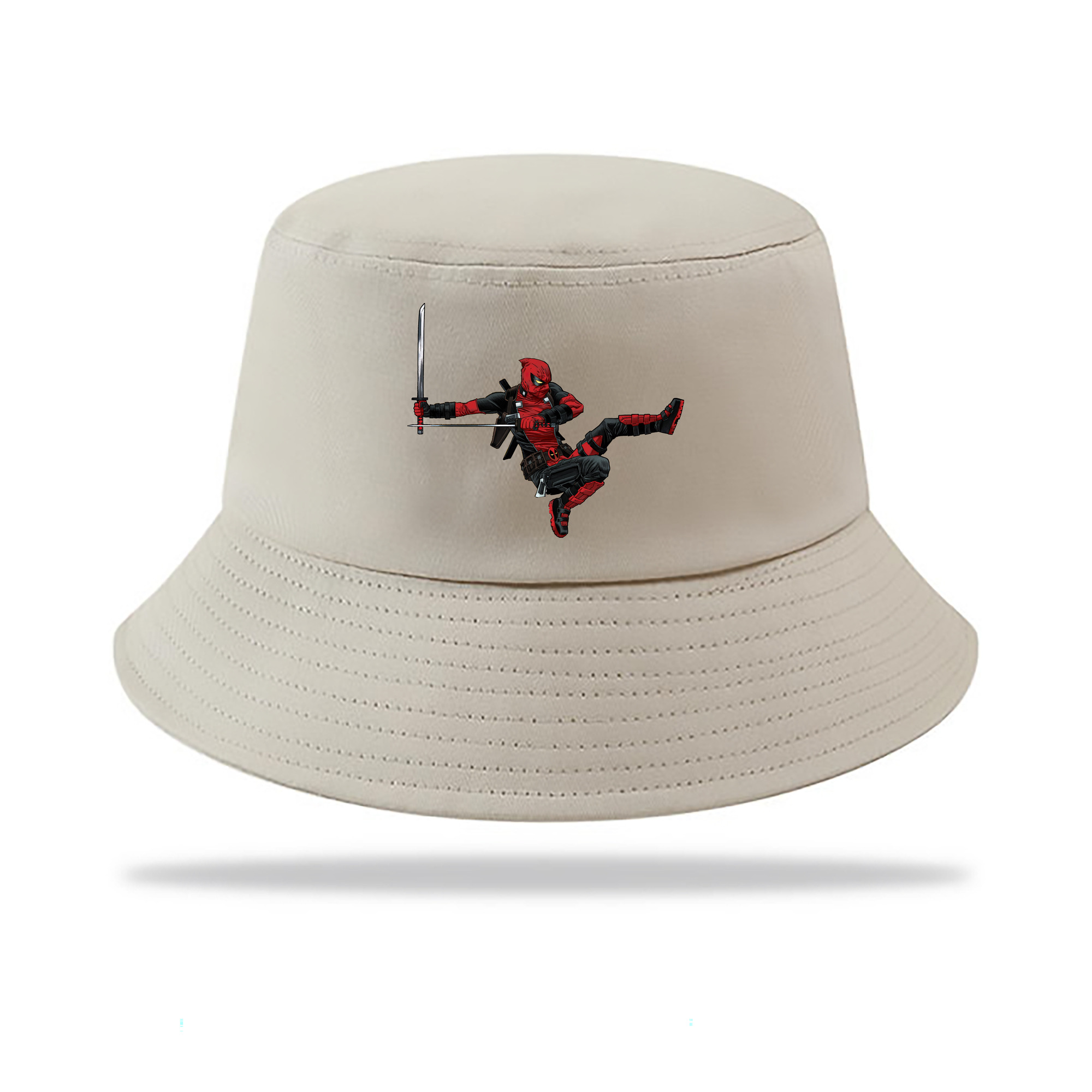 （画像用） Deadpool デッドプール アウトドア日除けバケットハット